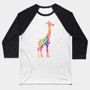 giraffe Baseball T-Shirt